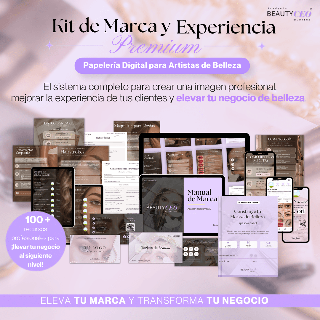 Kit de Marca y Experiencia Premium para Beauty Artists - Image 1