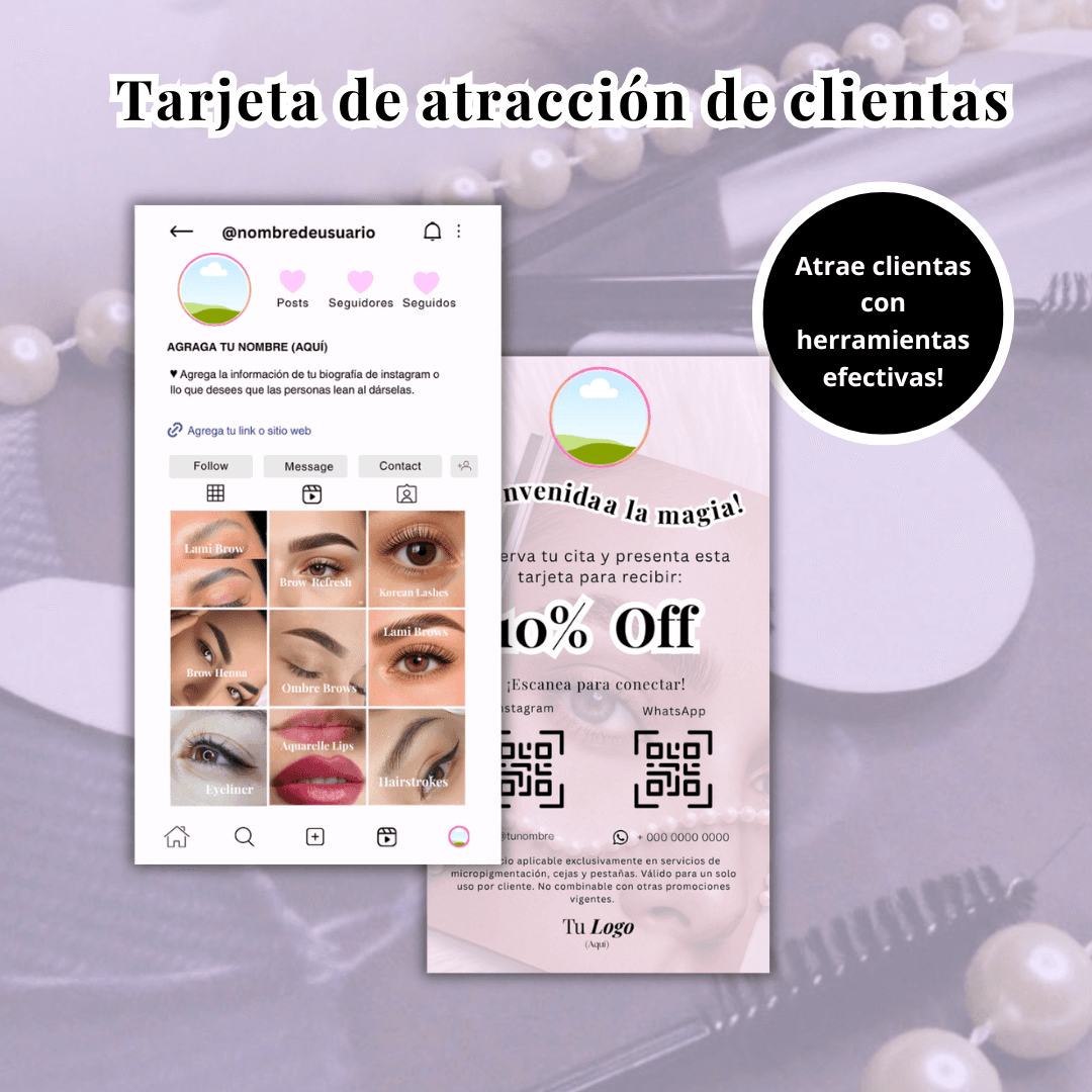 🎁 Tarjeta de Atracción de Clientes