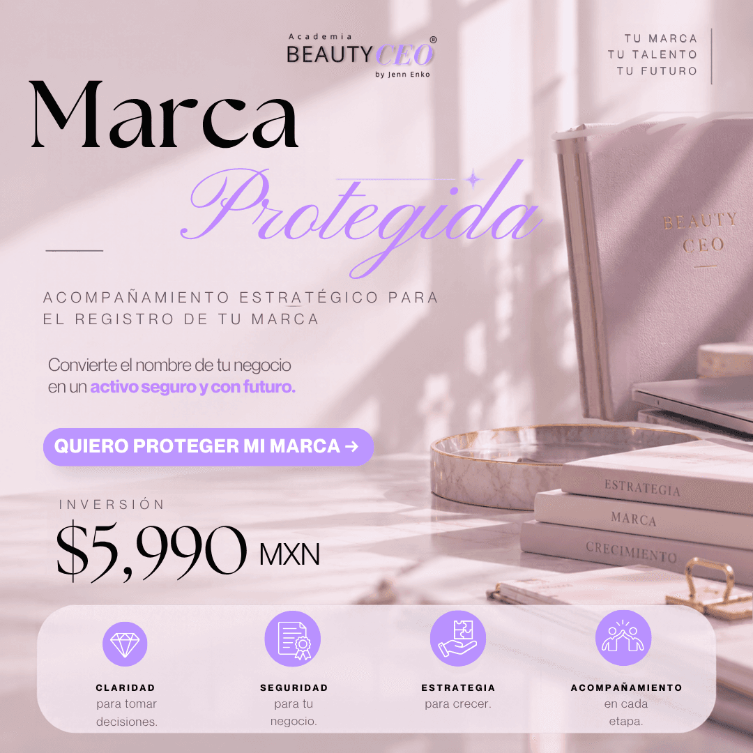 Marca Protegida | Registro de Marca para Negocios de Belleza